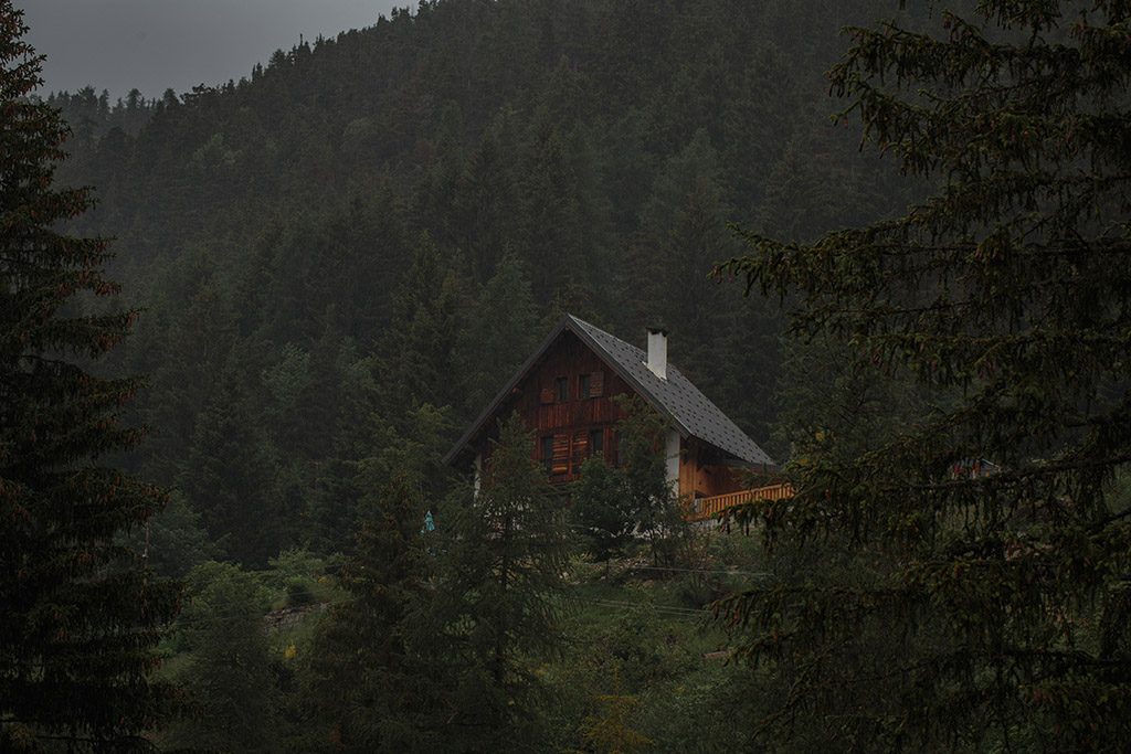 Horská chata - kempovanie na Slovensku